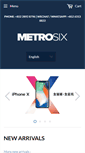 Mobile Screenshot of metrosix.com